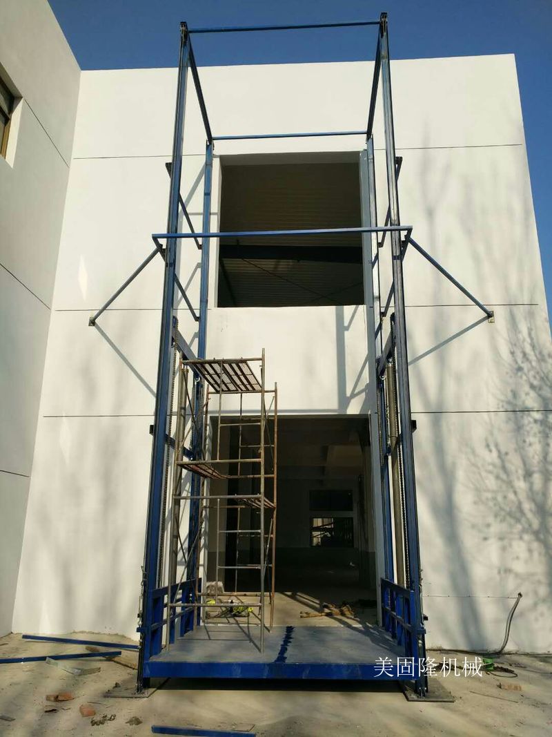 衡阳仓库专用导轨式升降货梯价格